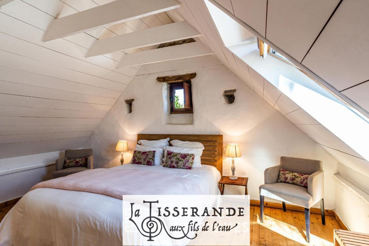 La Tisserande : Maison D'Hotes Creative & Ecologique Saint-Thégonnec Eksteriør billede